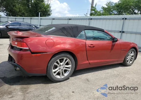2015 Chevrolet Camaro Lt from USA, damaged, VIN 2G1FD3D32F9227427